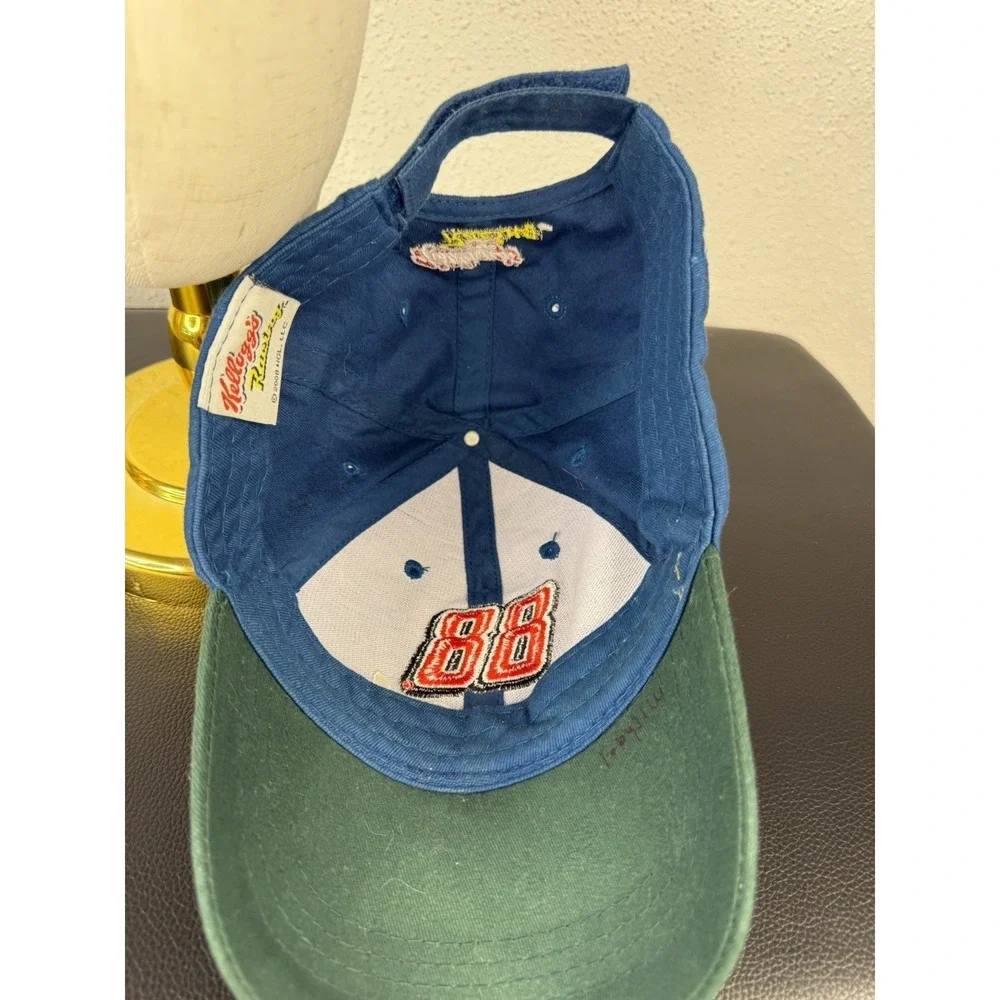 Kellogg's Racing Dale Earnhardt Jr 88 Hat Mens OSFA Blue Green NASCAR Cap 2008